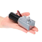 5840-31ZY Worm Gear Motor DC 12V/24V 7RPM~470RPM Speed Adjustable Miniature Small High Torque Power 5.0 1PCS(80RPM,24V)