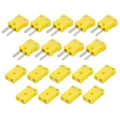 MECCANIXITY Mini K Type Thermocouple Wire Connectors Plug Adapter 9Set