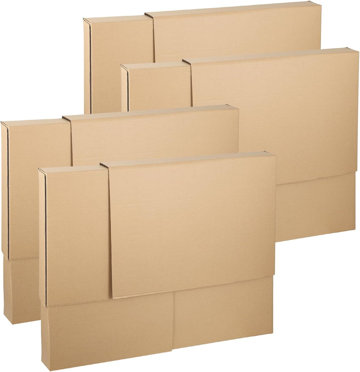 4 Sets 16 Pcs TV Moving Box Adjustable Up to 62" TV, Picture/Paint/Mirror Moving Boxes for Protecting Screen