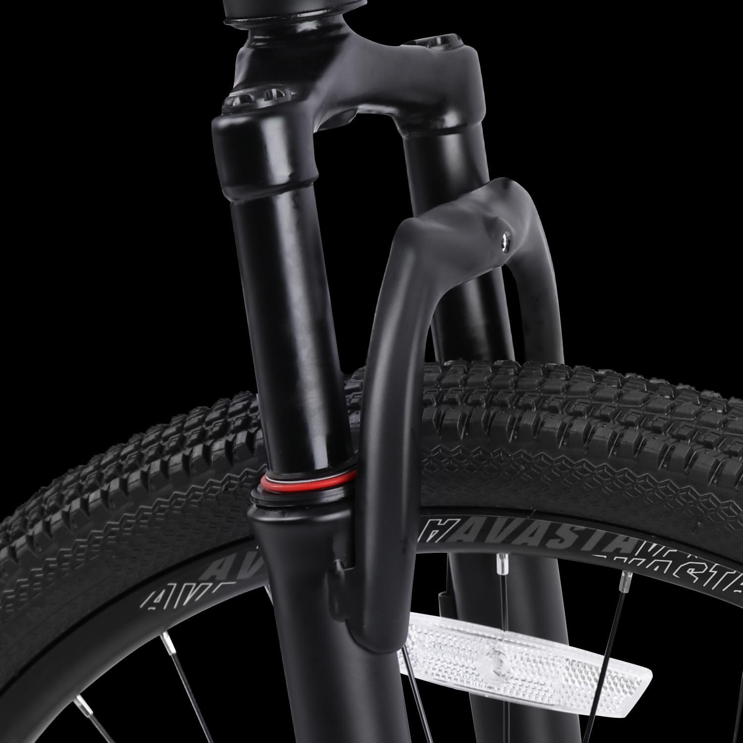 Thrax 24 26 27.5 Inch Adult Men Male and Women MTB Mountain Bike | High Tensile Steel Frame, Dual Disc Brakes, Front
