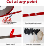 108 Ft Double Sided Mounting Tape Heavy Duty, Waterproof Foam Adhesive for LED Strips & Home Office Decor (0.39In
