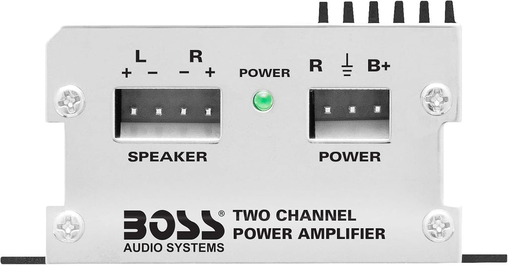 CE102 2 Channel Car Amplifier, High/Low Pass Crossover