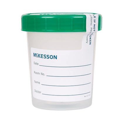 16-9526 General Purpose Specimen Container High Density Polyethylene Screw-On 4 oz. / 120 Cc Sterile