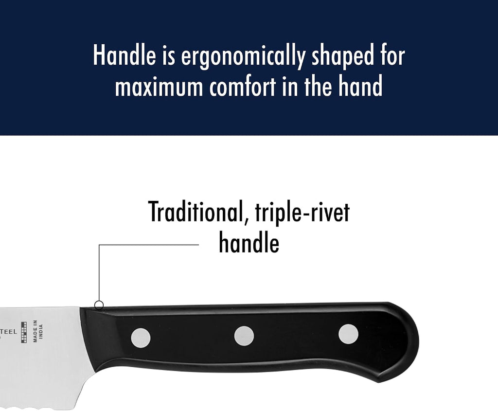 Solution 8-Inch Bread Knife Razor-Sharp, German Engineered