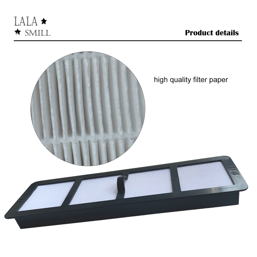Replacement EF 6 DCF 25 Filter for Eureka Airspeed SuctionSeal AS1104A