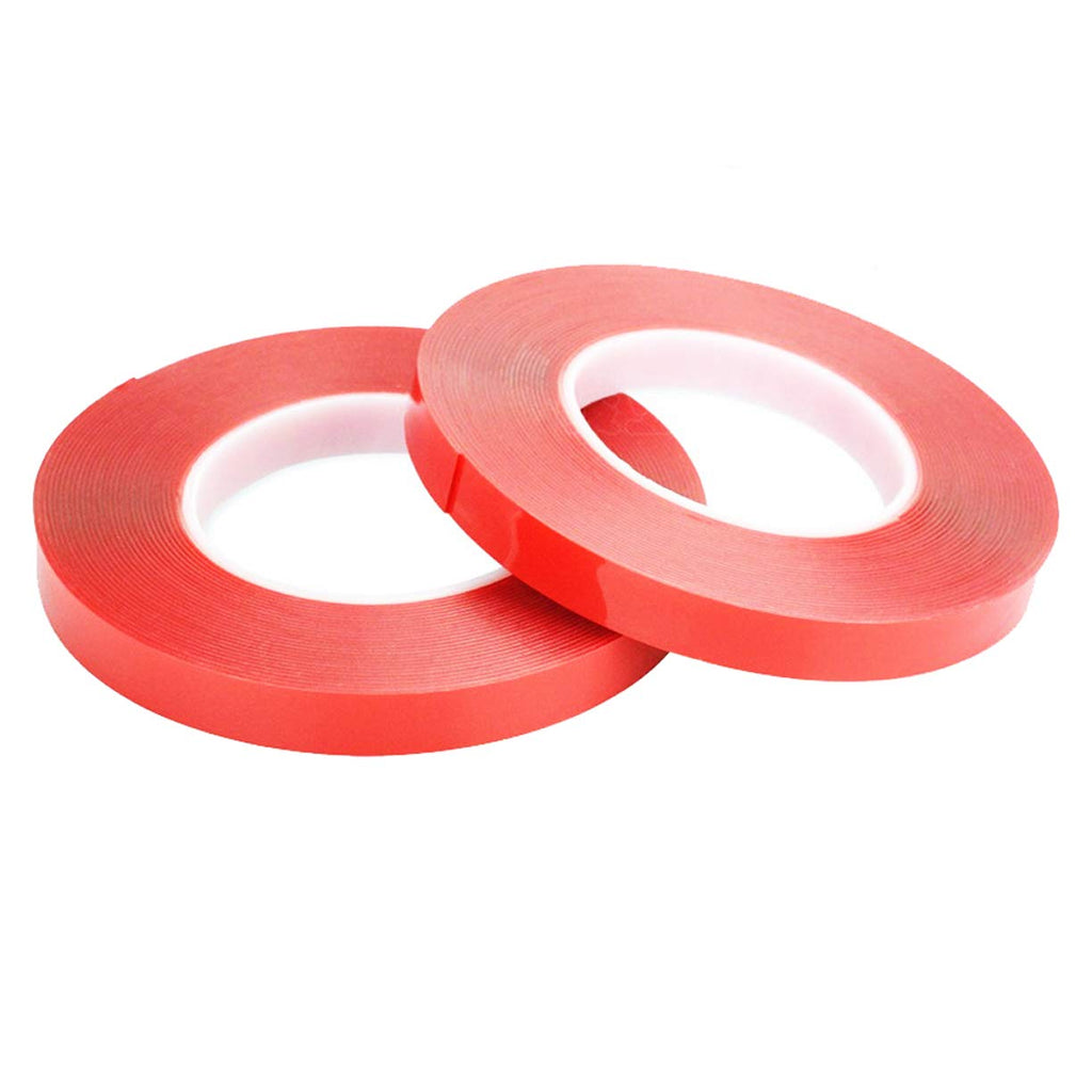 Double Sided Tape 5mm 10mm 2 Rolls x 164ft (PT510)