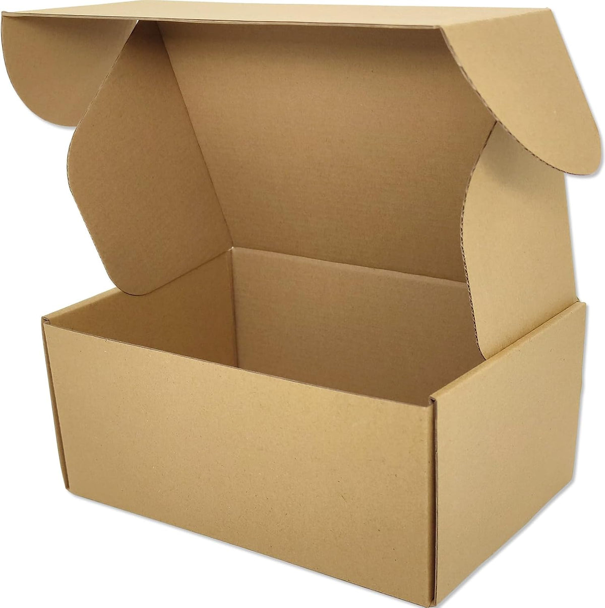 9x6x3 Shipping Boxes Set of 25, Brown Mailer Corrugated Cardboard Box