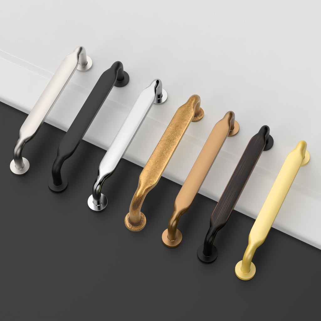 10 Pack 5 inch Polished Chrome Kitchen Cabinet Handles