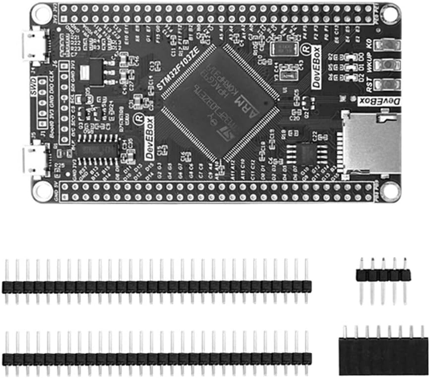 STM32F103ZET6 Development Board, STM32 Core Boards with 8MHz RTC Crystal & SWD Debug Interface for Electronics Hobbyists