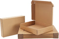 11x8x2 Cardboard Shipping Boxes Set of 20, Brown