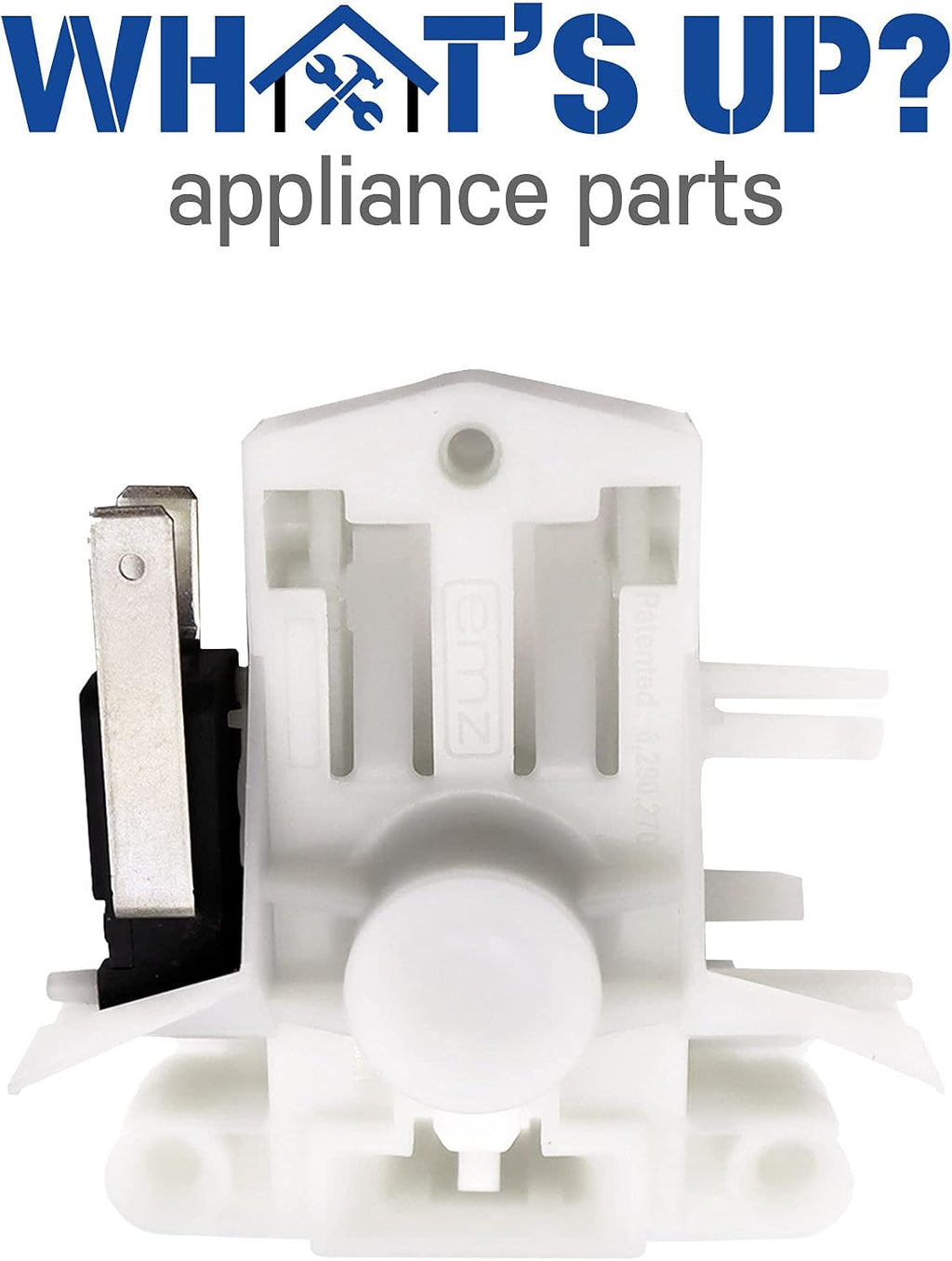 [What's Up?] DD81-02132A Dishwasher Door Switch Latch Replacement Part for Samsung Dishwashers Compatible DW80K7050UG/AA-02, DW80K5050UG/AA-00, DW80K5050US/AA-01, DW80K5050US/AA-02, DW80K5050US/AA-03