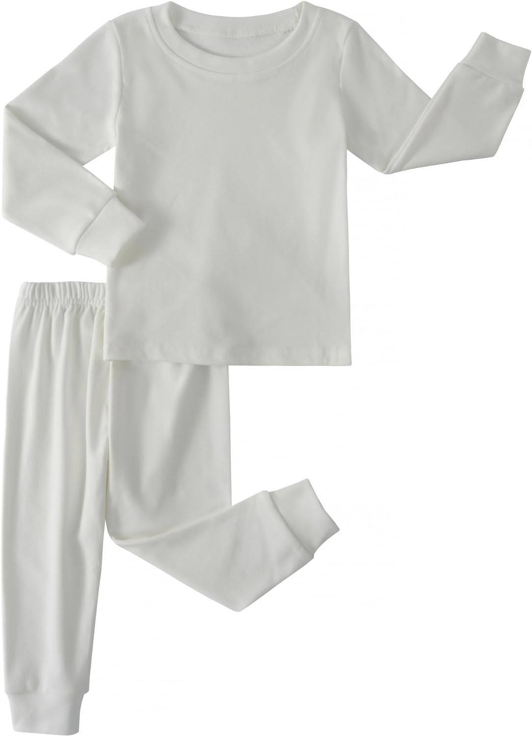 Kids Thermal Underwear Set Toddler Winter Base Layer Ultra Soft Long Johns for Little Big Boys Girls 2-8Yrs
