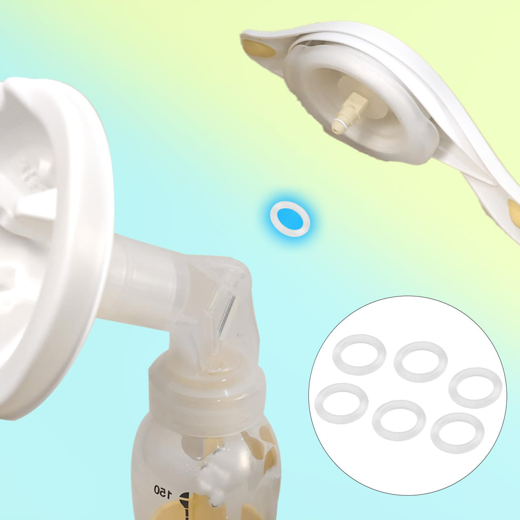 6pcs O-Rings for Medela Harmony Manual Breast Pump