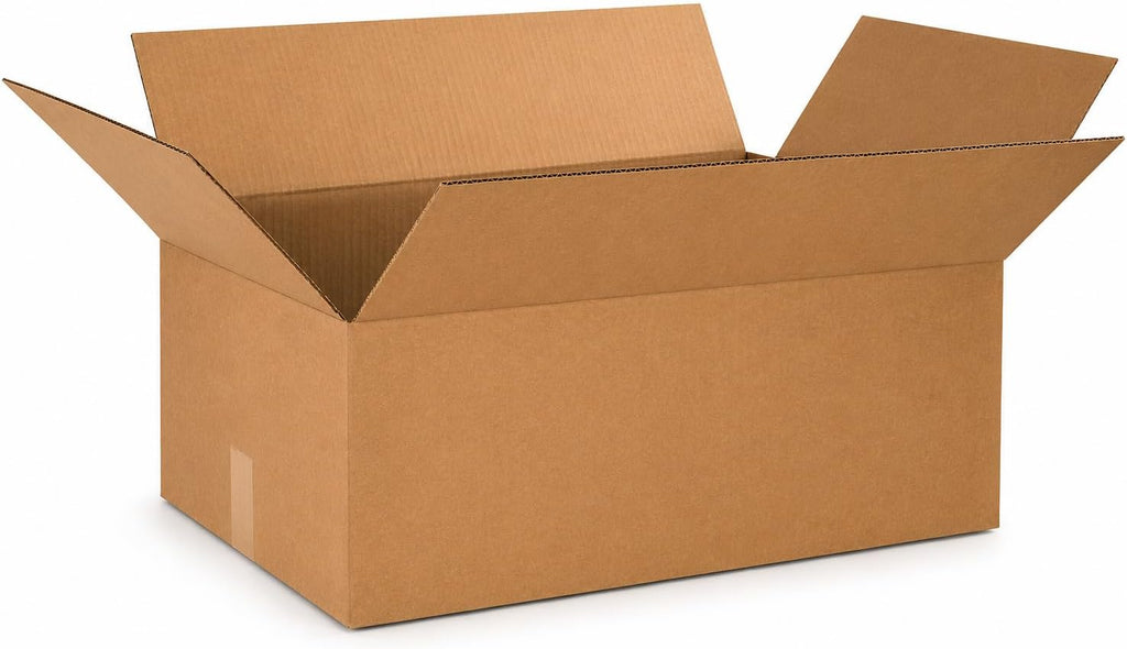 Shipping Boxes Large 24"L x 16"W x 8"H 20-Pack - Corrugated Cardboard Box for Moving, Mailing, Packing, Packaging and
