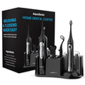 Home Dental Center Rechargeable Power Toothbrush & Smart Water Flosser - Complete Family Oral Care System - 10