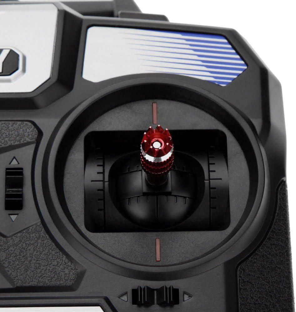 Flysky FS-i4 4CH RC Transmitter with Receiver FS-A6, 2.4GHz 4 Channel AFHDS 2A Remote Controller for RC Helicopter
