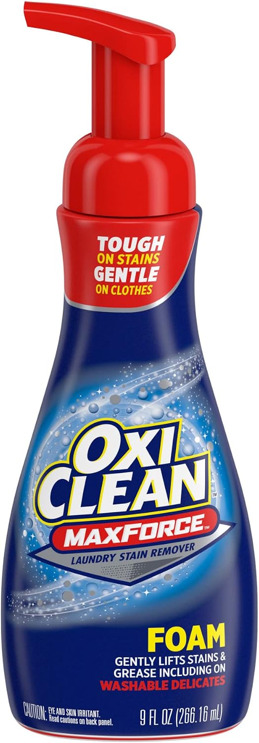 Max Force Foam Laundry Pre-Treater, 9 oz
