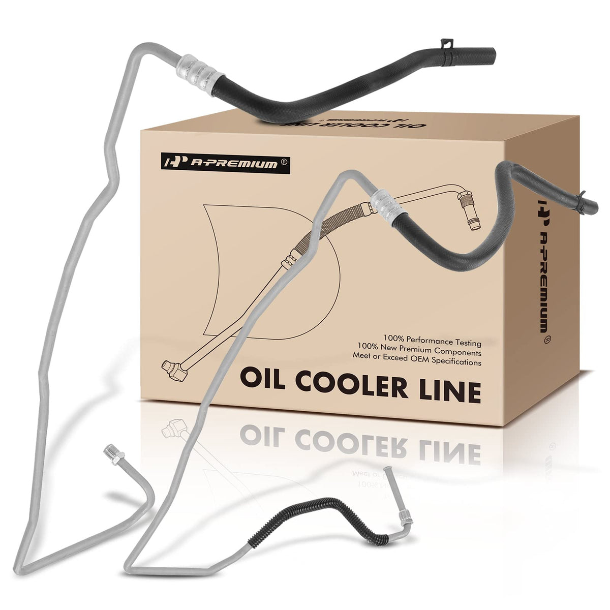 A-Premium Automatic Transmission Oil Cooler Line Hose Assembly