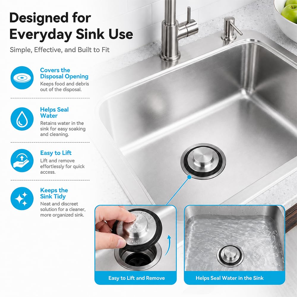 Garbage Disposal Drain Cover for Moen GXP33C