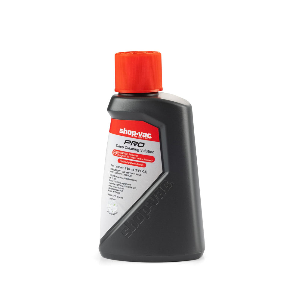 Carpet Cleaner Solution, 8Fl Oz, Low Foam Cleaner Solution