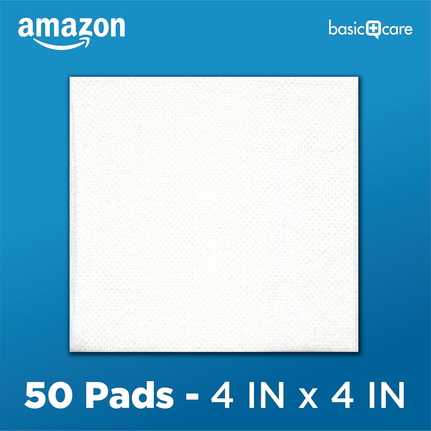 Gauze Pads, 4x4" Sterile Medical Wound Dressing Sponges, 12-Ply, Extra Absorbent, for Cleaning, Covering & Cushioning