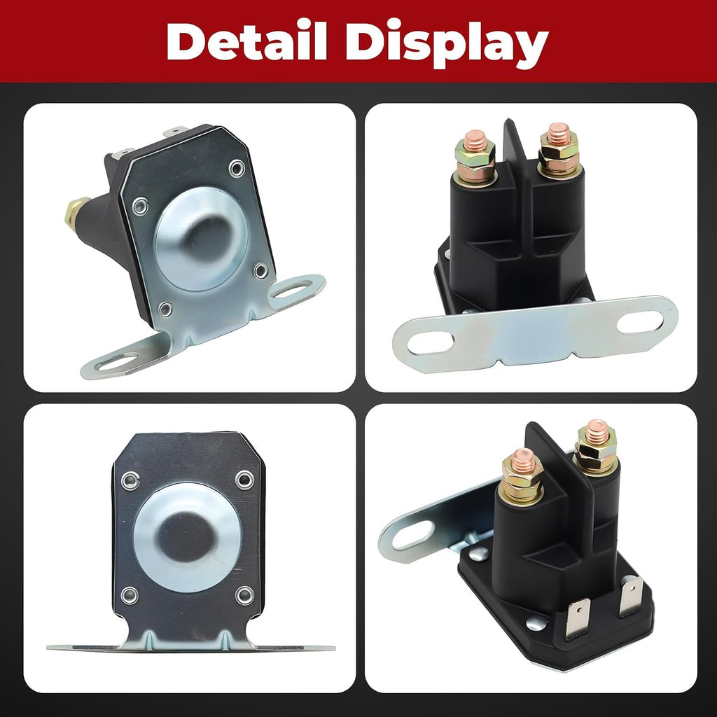 Nakkaa Starter Solenoid 1 Volt Compatible with LTX1045 Lawn Mower