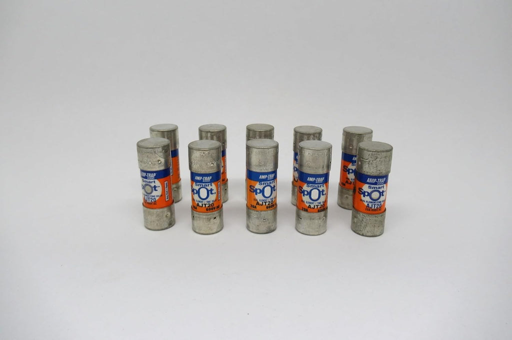 Ferraz Shawmut Ajt20 Smart Stop Dual Element Fuse Class J 600Vac 20A Ajt20