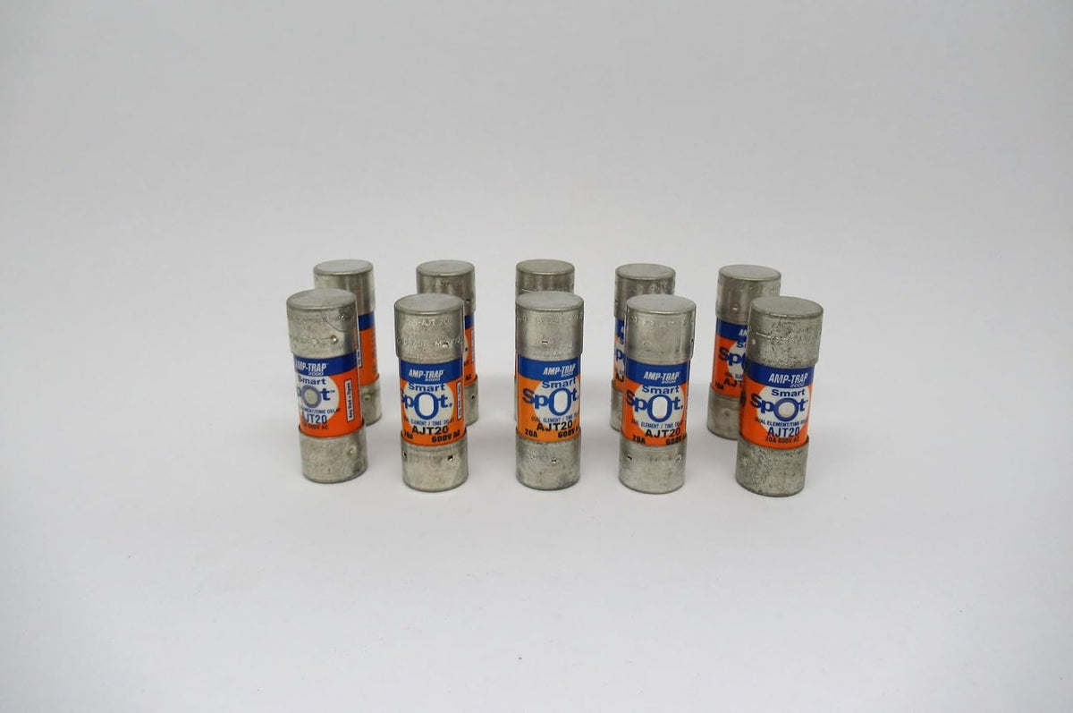 Ferraz Shawmut Ajt20 Smart Stop Dual Element Fuse Class J 600Vac 20A Ajt20