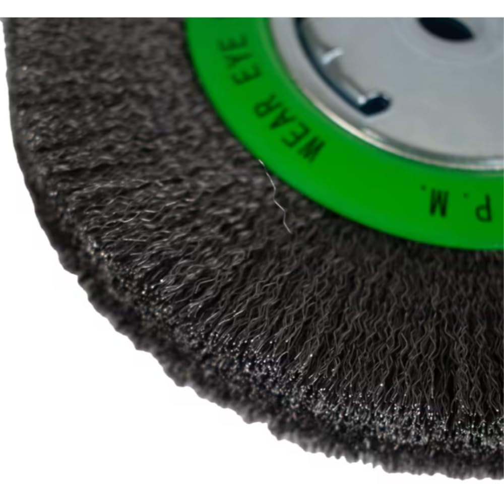 Forney 72751 6-Inch Wire Bench Wheel Brush