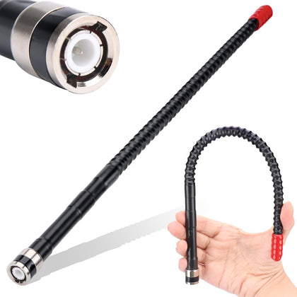 27Mhz CB Radio Antenna Whip Soft BNC Antennas Compatible with Cobra HH50WXST HHRT50 C75WXST Uniden BC75XLT BC125AT