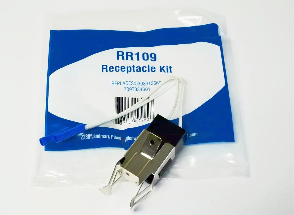 RR109 for Supco Electrolux Frigidaire Range Burner Eye Receptacle Kit