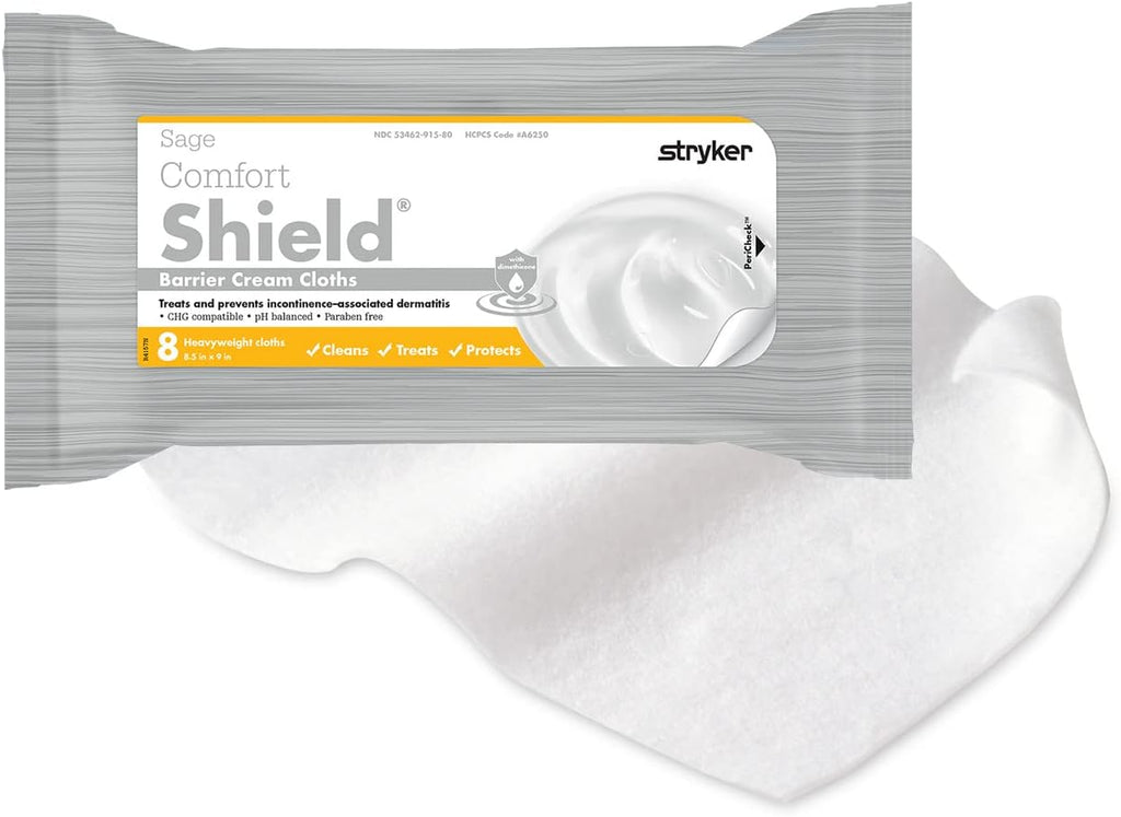 Comfort Shield Barrier Cream Cloths by Stryker