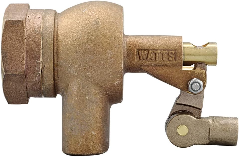 Watts 1250 Series 1-1/4" Bronze Heavy Duty Float Valve Female NPT Threaded