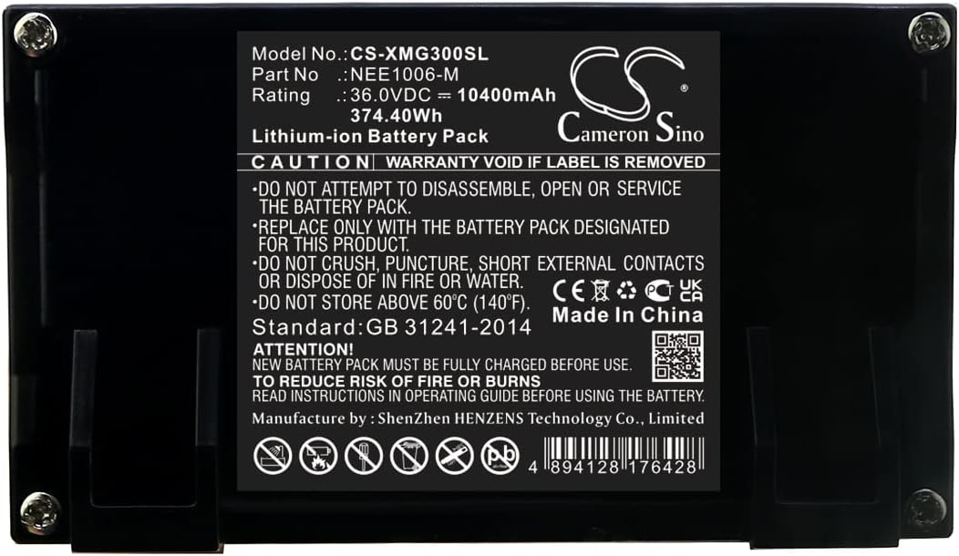 10400mAh Replacement Battery for Ninebot MAX G30MAX G30 Max