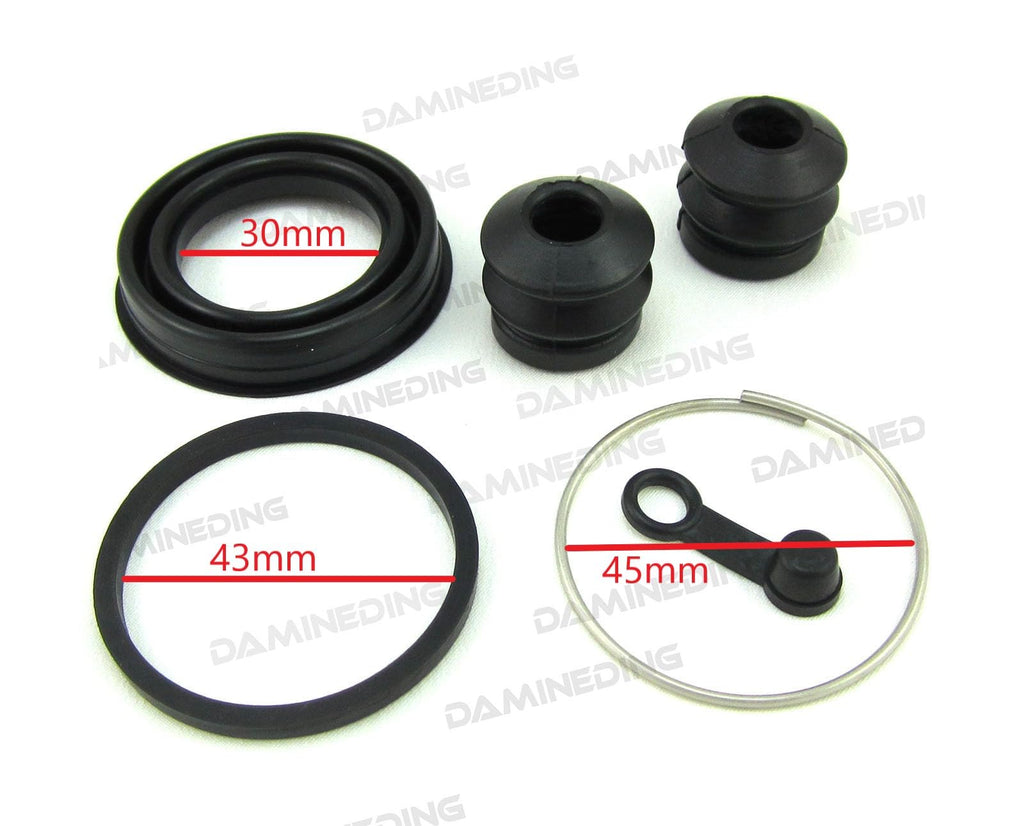 Fit for 80-81 CB900C GL1100 Front/Rear Brake Caliper Piston Kit Caliper Rebuild Kit