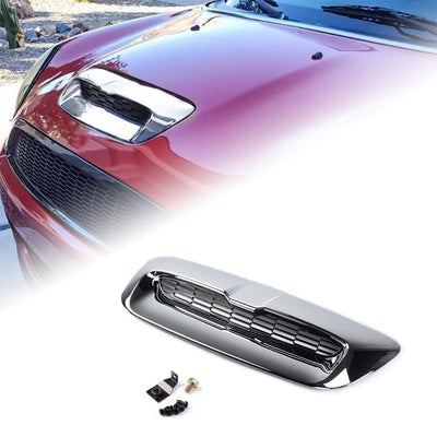 Astra Depot Chrome Hood Air Intake Scoop Grille for 2007-2013 Mini Cooper S
