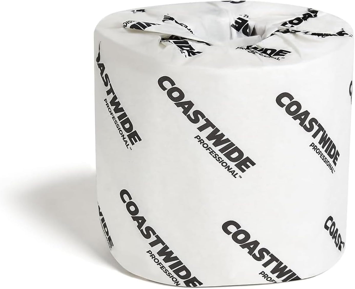 Professional Recycled Toilet Paper, 2-Ply, White, 48 Rolls