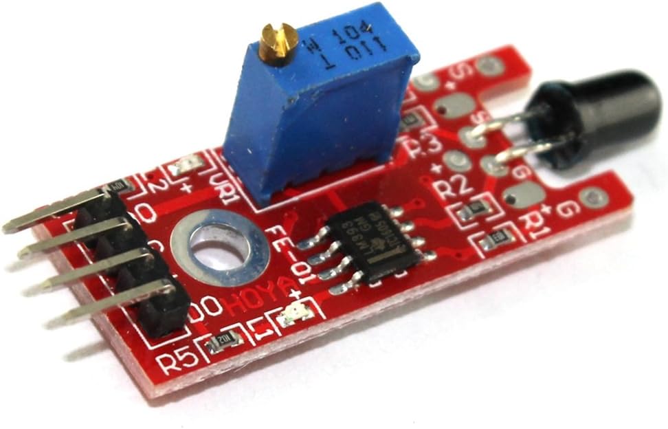 3 Pack KY-026 Flame Sensor Module IR Sensor Detector For Temperature Detecting Suitable
