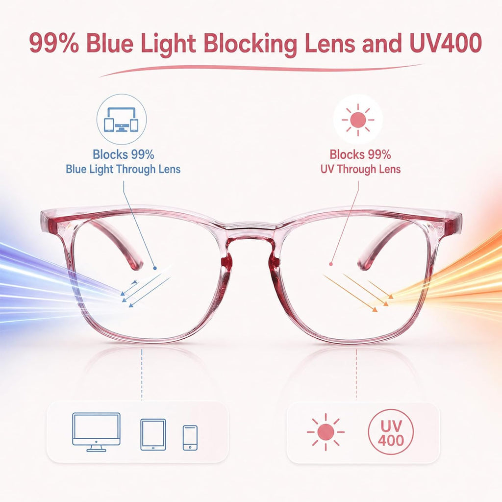 Safety Glasses for Women Lab Nurse Goggles Clear Protective Eyewear | 2 Pack Anti Fog Safety Goggles,Cute Clear
