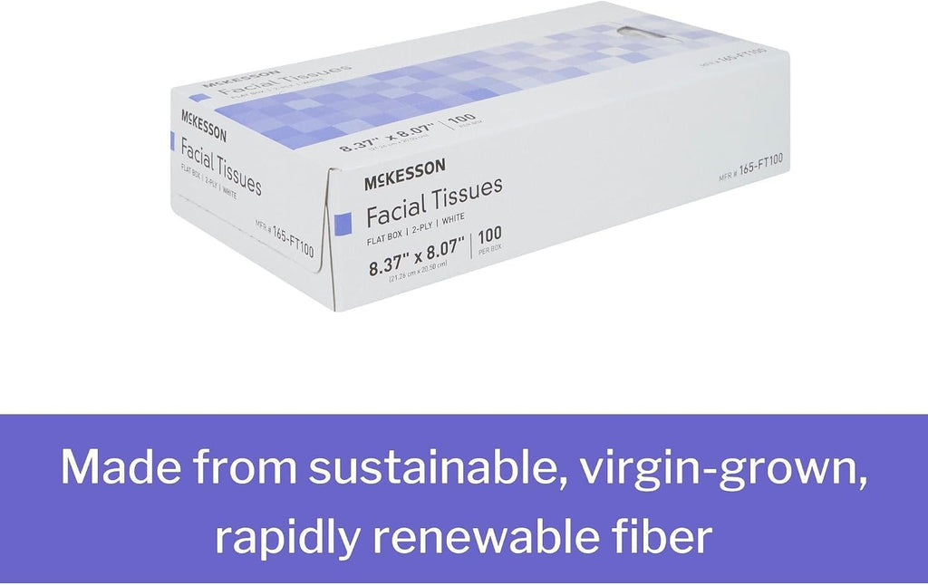 Facial Tissues Boxes Bulk Tissue, 3000 ct, 100 per Pack