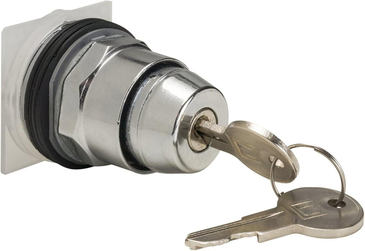 SCHNEIDER ELECTRIC Selector Switch Operator 30-MM T-K 9001KS34K1 30Mm Key Selector Switch 2-Position