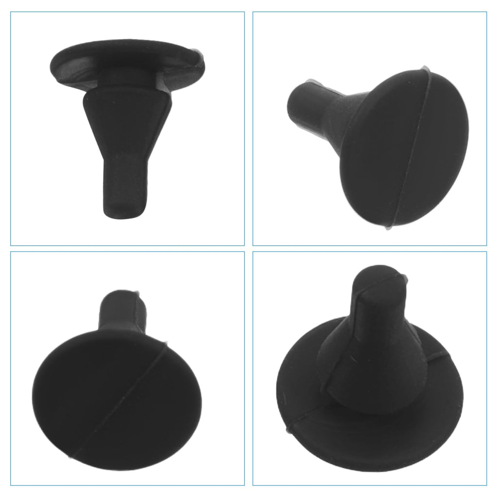 8pcs Black Silicone Bumper Feet for Slow Cooker Replacement