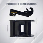 X-Change Coupler Bracket for Quick Connection of Excavator Bucket Mounting Attachment for Bobcat E26 E32 E35 E42 E45 E50 E55 E60 E63 mini Excavator, Compatible with Bobcat E Series.