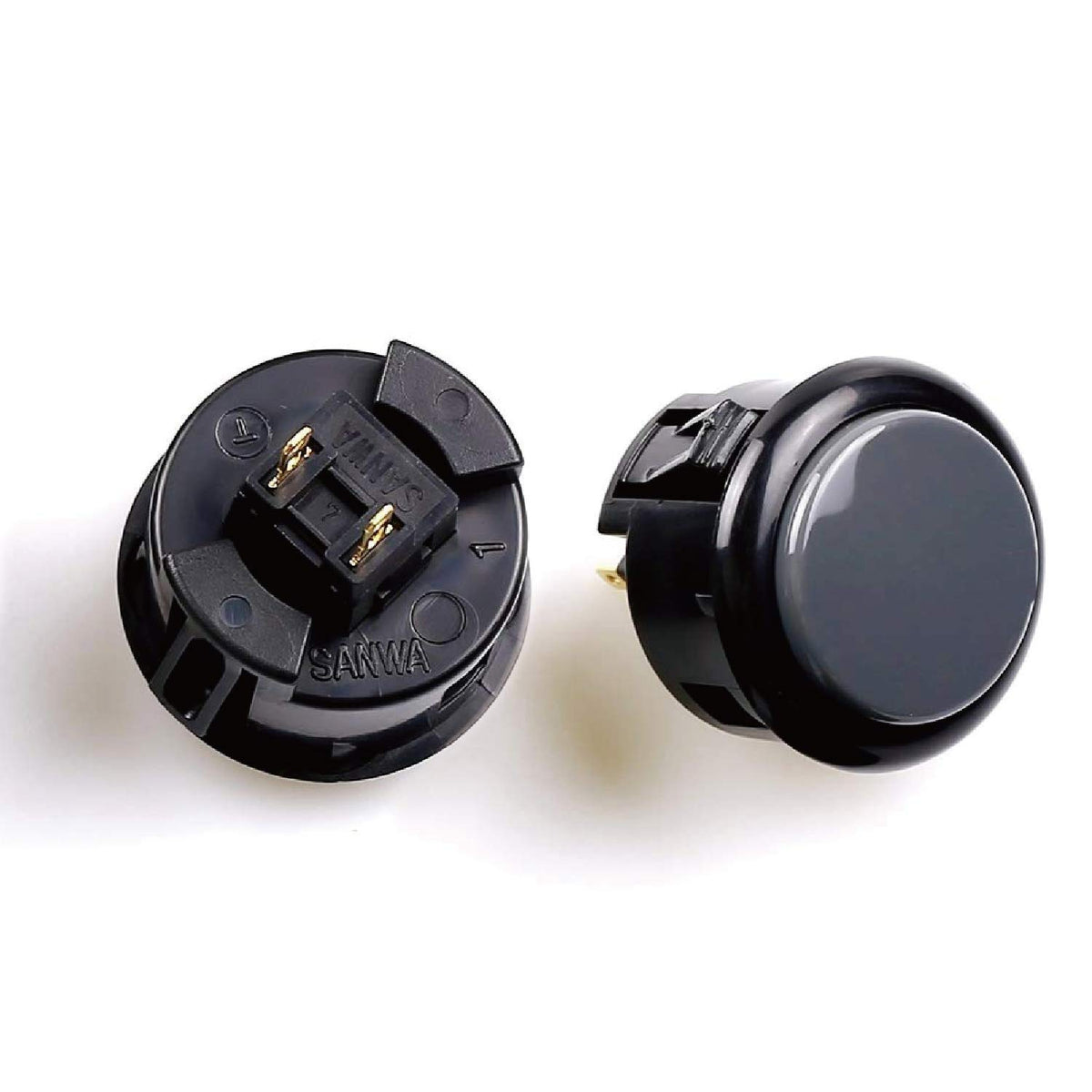 JLF-TP-8YT Joystick + Sanwa 8 pcs OBSF-30 Push Button Bundle Kit Color : Gray - for Arcade Game 4 & 8 Way Adjustable
