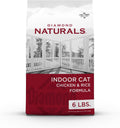 Indoor Adult Dry Cat Food, Chicken & Rice, 6lb