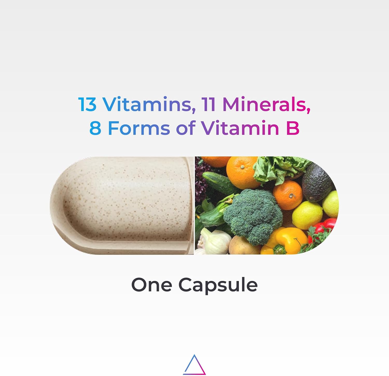 Methylated Multivitamin for Women and Men, Multi Vitamin Supplement with Alpha Lipoic Acid, B Vitamins, Iron, Zinc