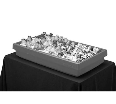 BUF72519 Buffet Bar 6 Foot 5 Food Pan Wells No Sneeze Guard Kentucky Green 1 Each