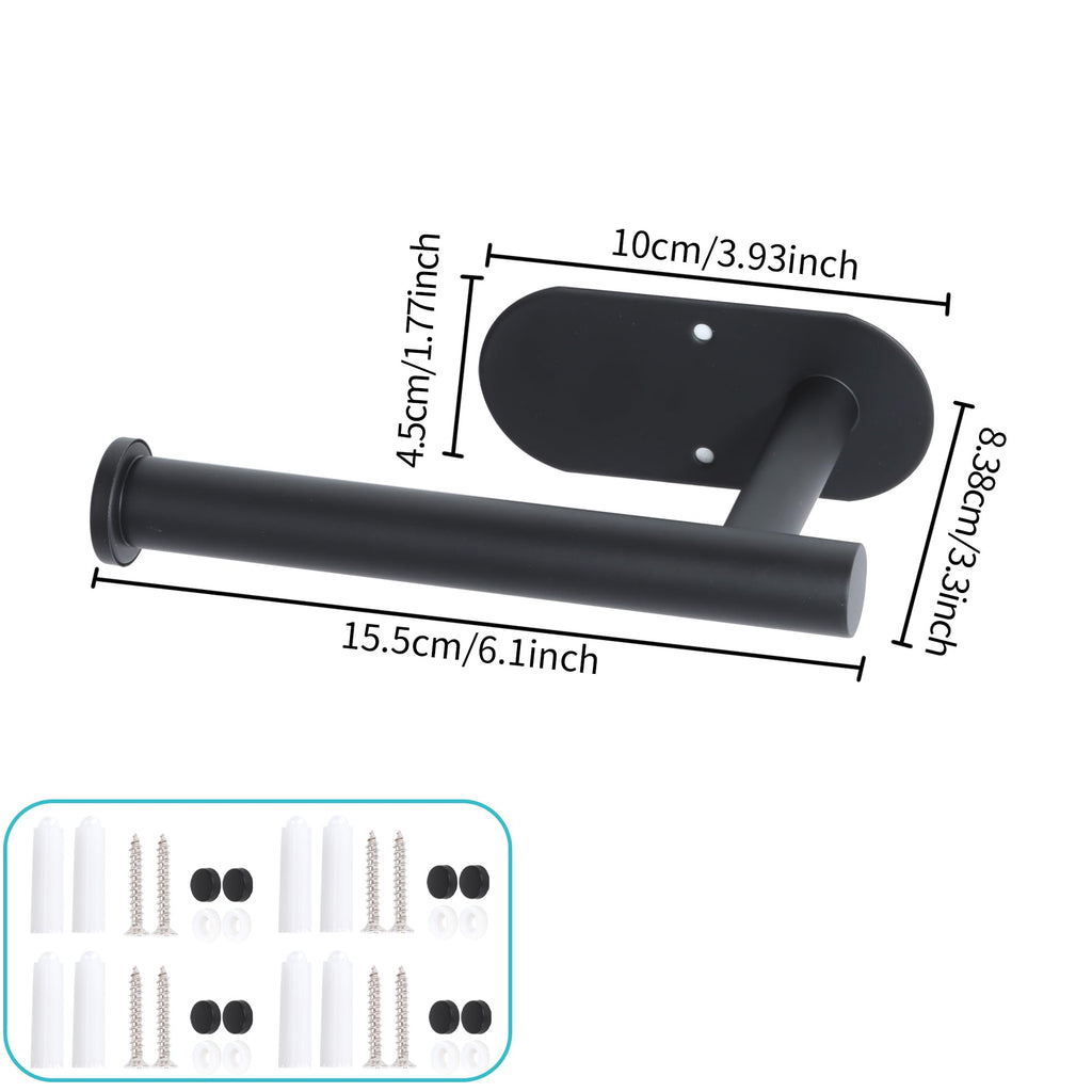 2 Pcs Adhesive Curtain Holdbacks, Screw-in Curtain Tiebacks, Black
