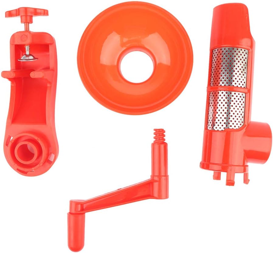 Tomato Sauce Maker Machine, Portable Hand Shaken Tomato Press and Sauce Maker Tomato Strainer Tomato Press Tomato