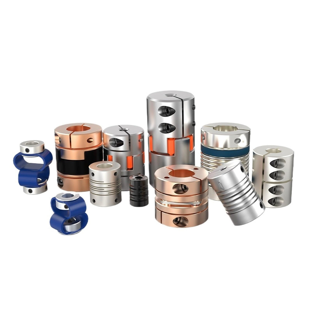 Plum Flexible Shaft Coupling Aluminium Stepper Motor Connector CNC